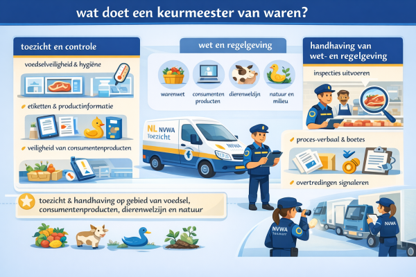 Wat doet een keurmeester van waren